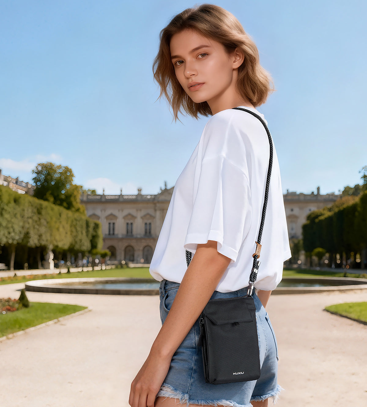 Smart Shield Bag โ Waterproof & Anti-Cut - Black