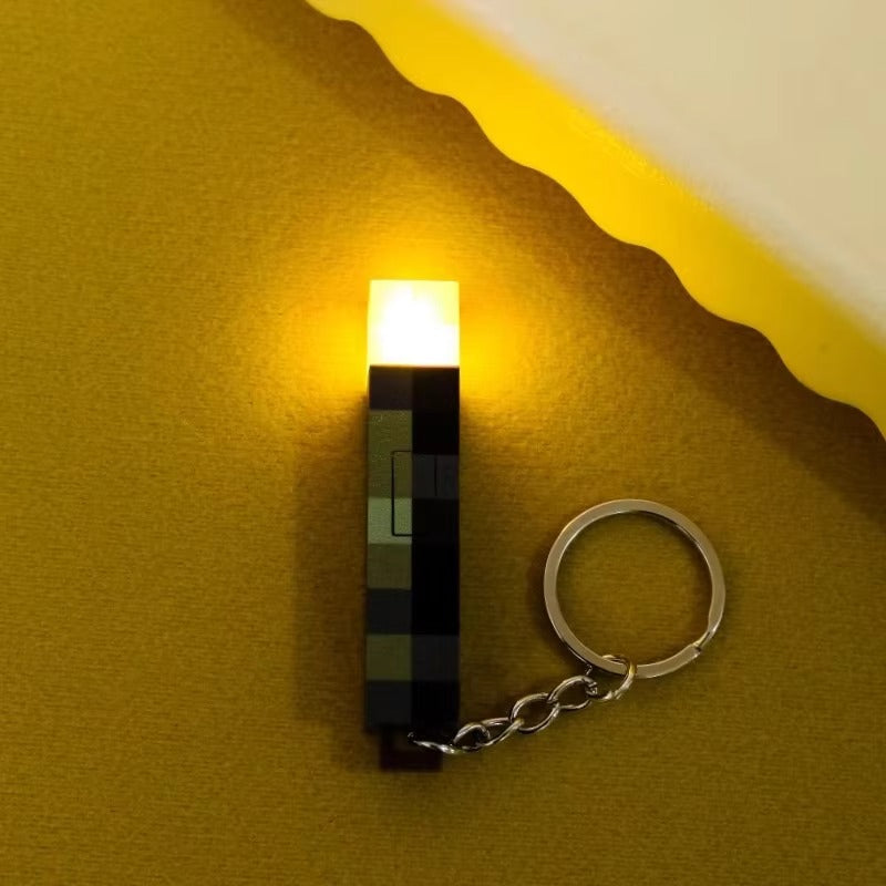 Pixel Torch Keychain ๐งฑ๐ก๐
