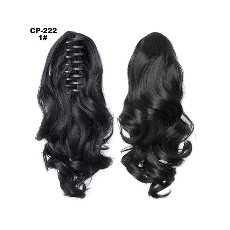 Beautiful High Ponytail With Curly Hair
