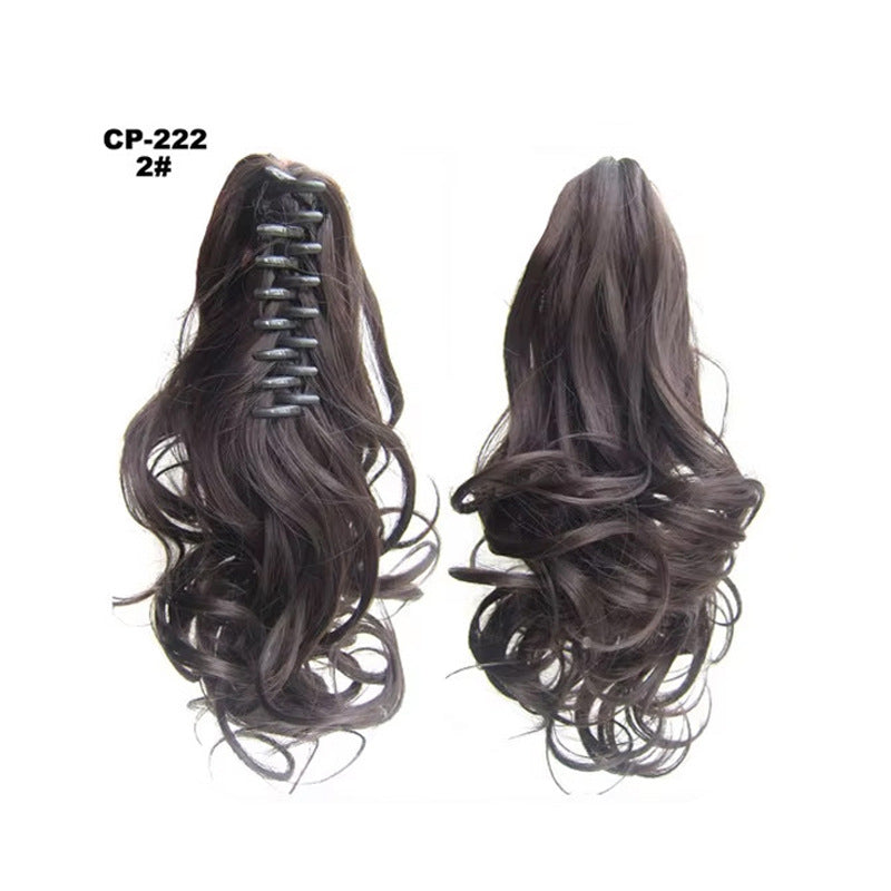Beautiful High Ponytail With Curly Hair