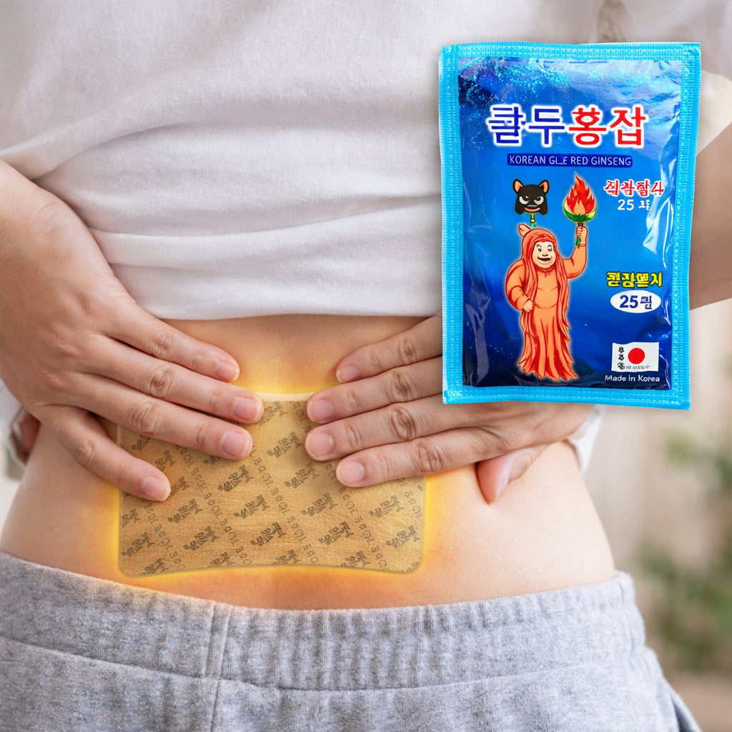 Korean Herbal Red Ginseng Pain Relief Joint Patch