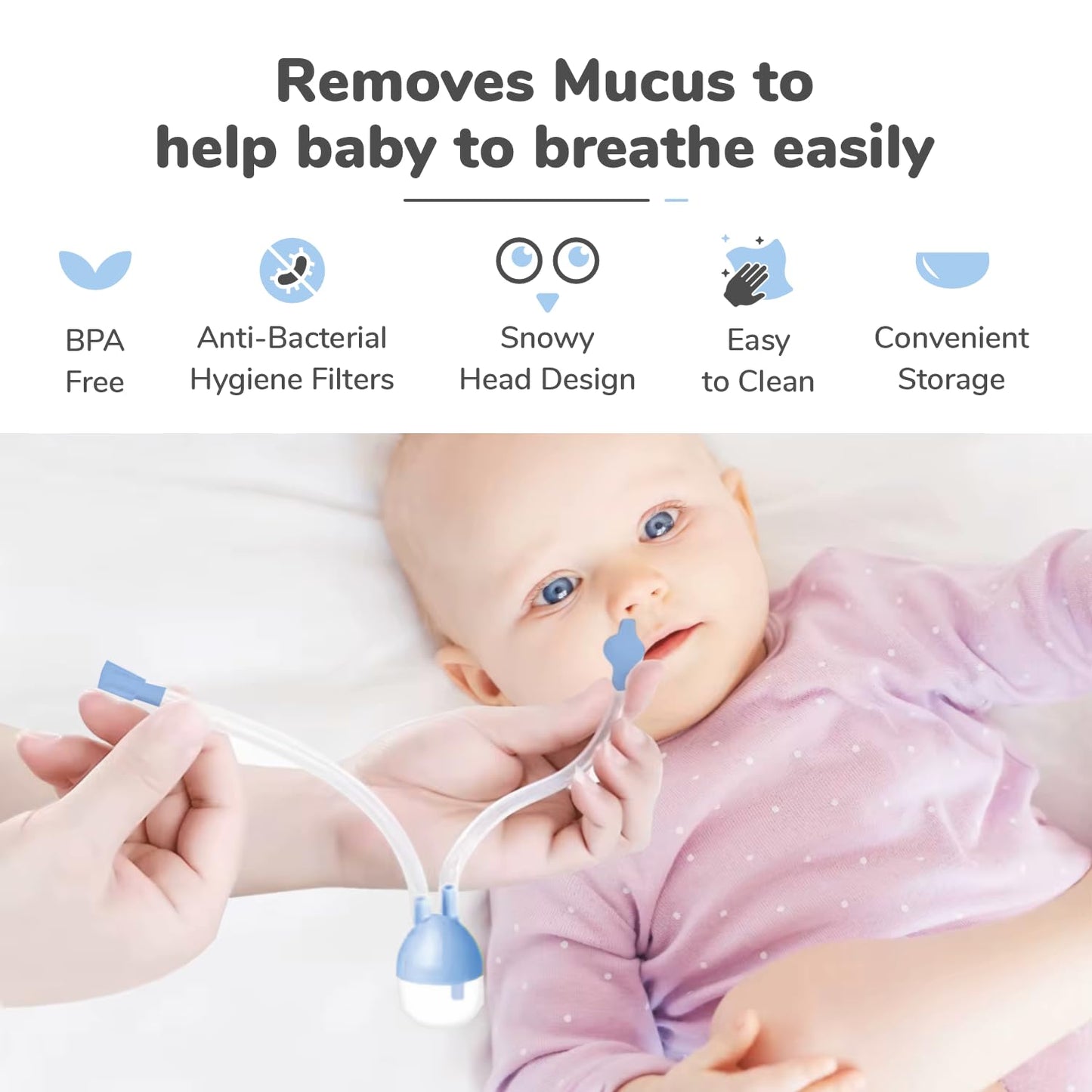 Flow Baby Nasal Aspirator 😴