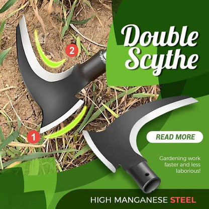 Double-Sided Blade Agricultural Sickle Head