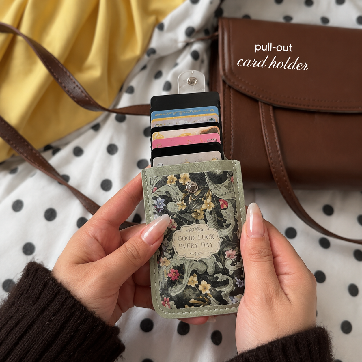 Slim Pull-Out Card Wallet