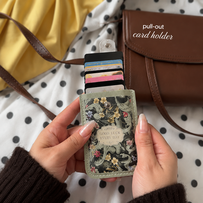 Slim Pull-Out Card Wallet