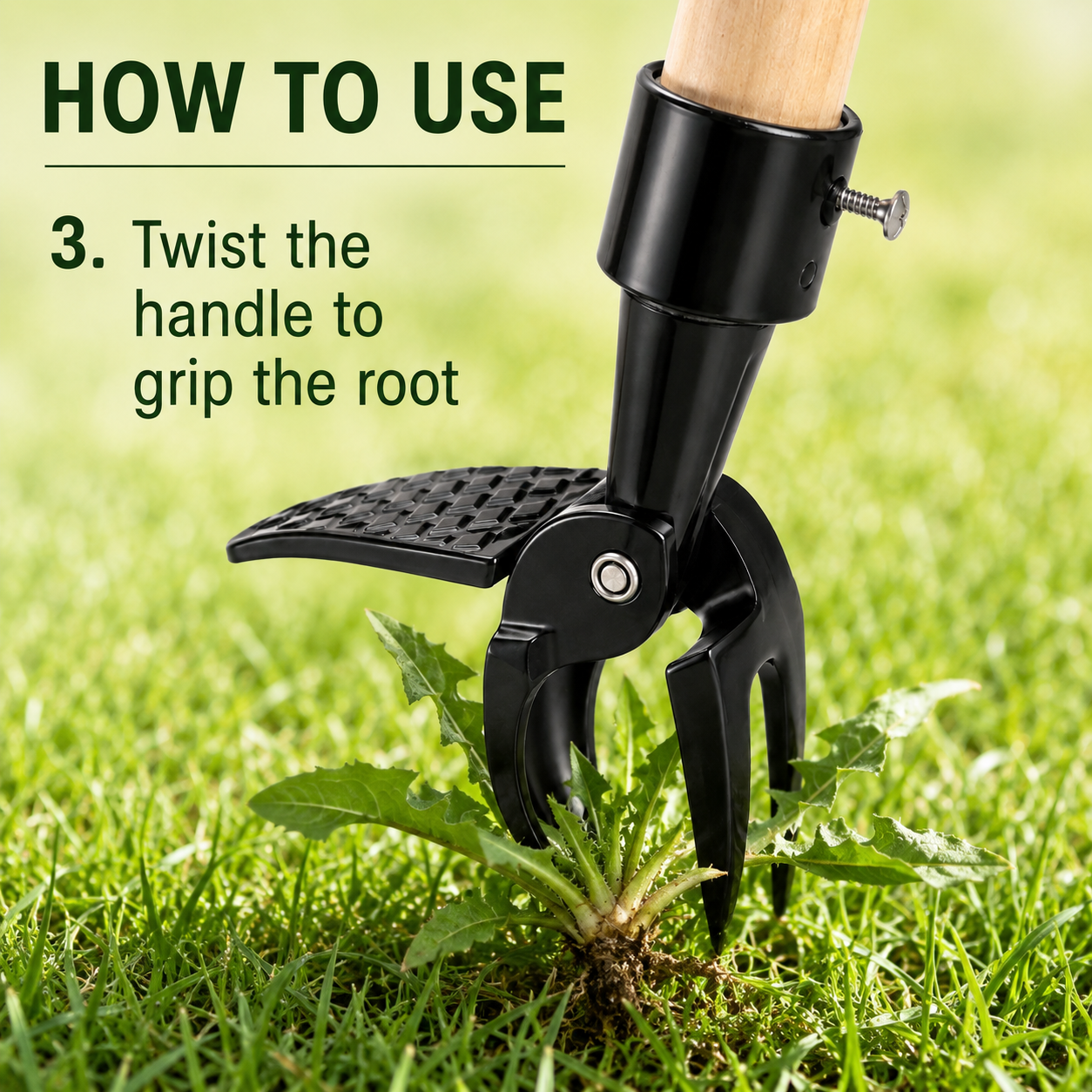 Effortless Weed Puller Tool