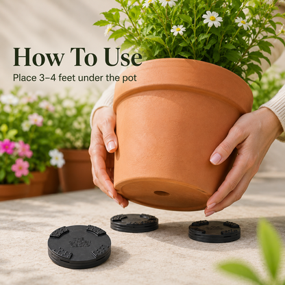Garden Pot Support Feet