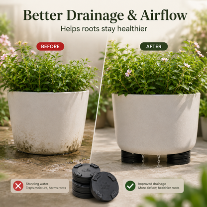 Garden Pot Support Feet