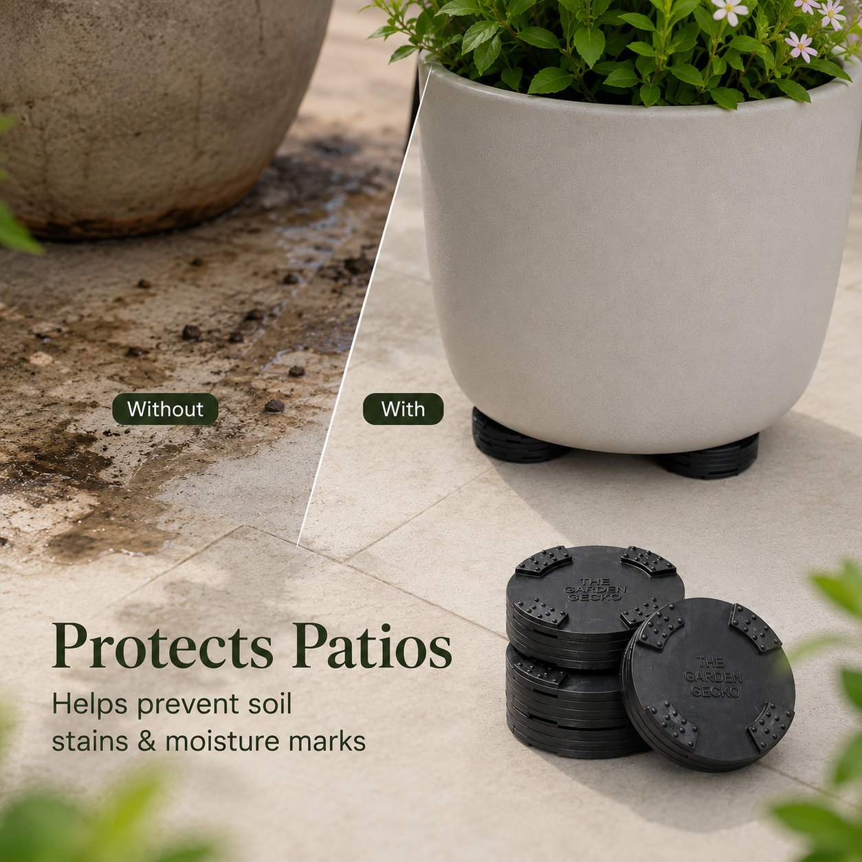 Garden Pot Support Feet