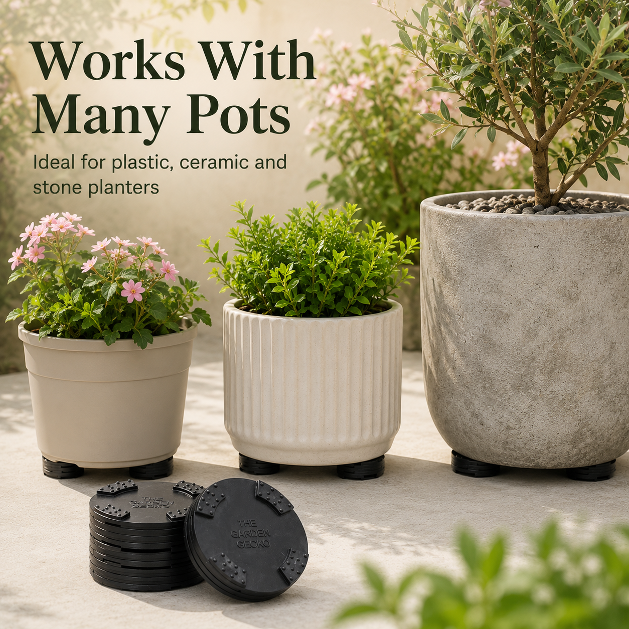 Garden Pot Support Feet