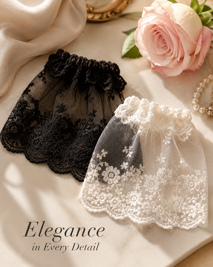 Elegant Detachable Lace Sleeve Cuffs ✨🎀