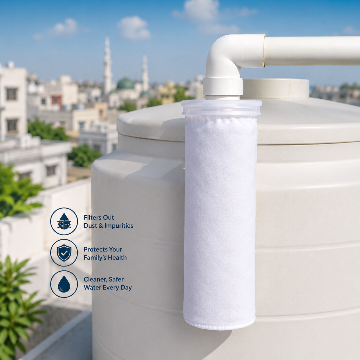 Premium CleanFlow Water Filter Bag