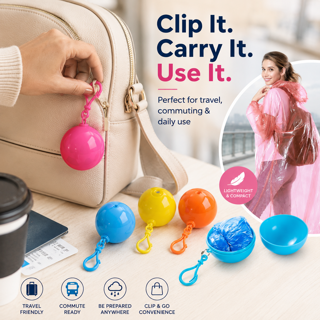 Disposable Raincoat Ball