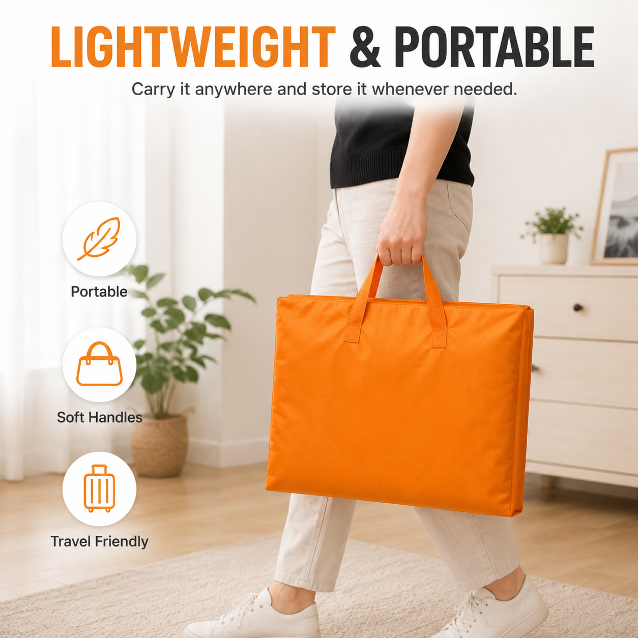 StoreMax Foldable Bag Space Saving Organizer for Home
