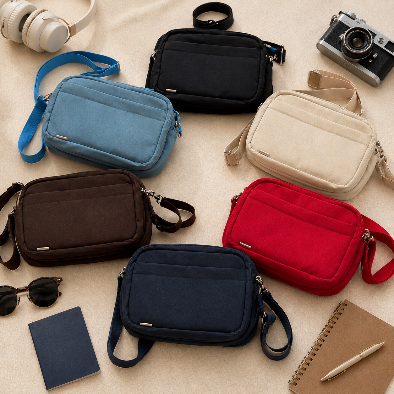 Premium Cotton Crossbody Bag