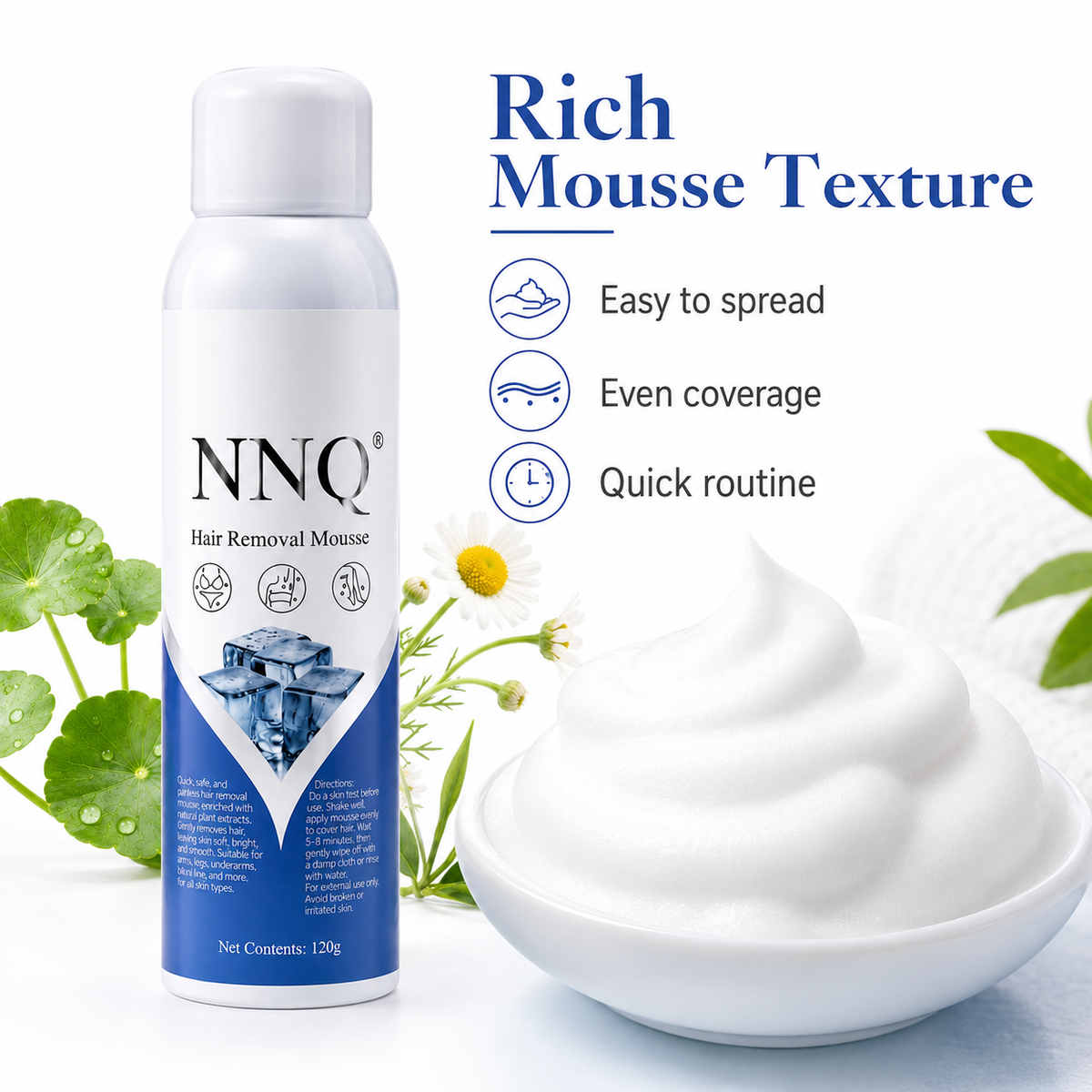 Hair Removal Spray for Men & Women