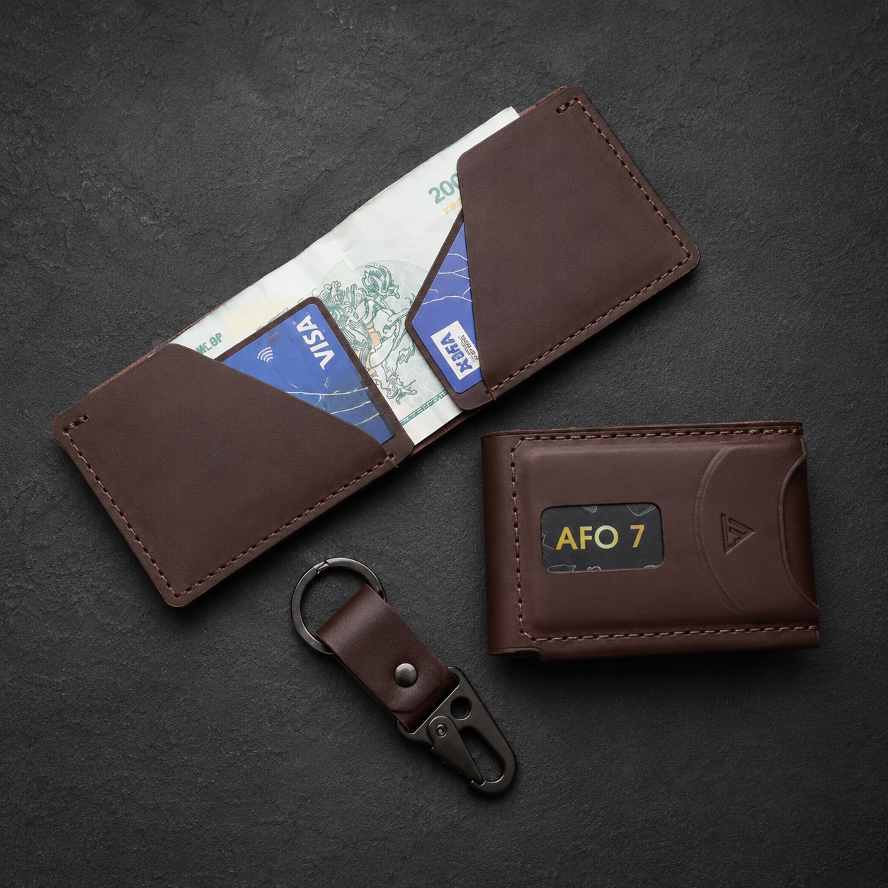 Luxury Slim Leather Wallet