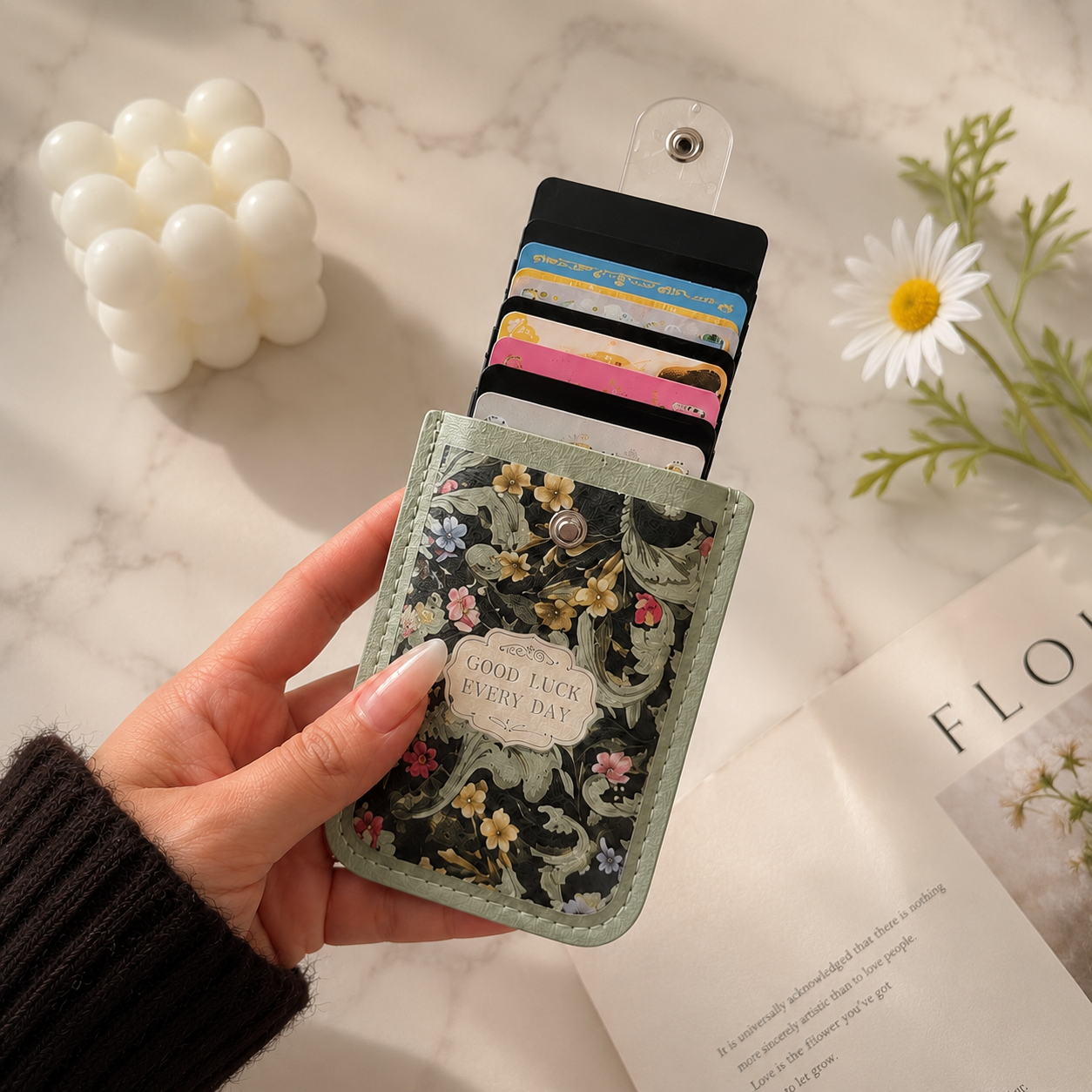 Slim Pull-Out Card Wallet