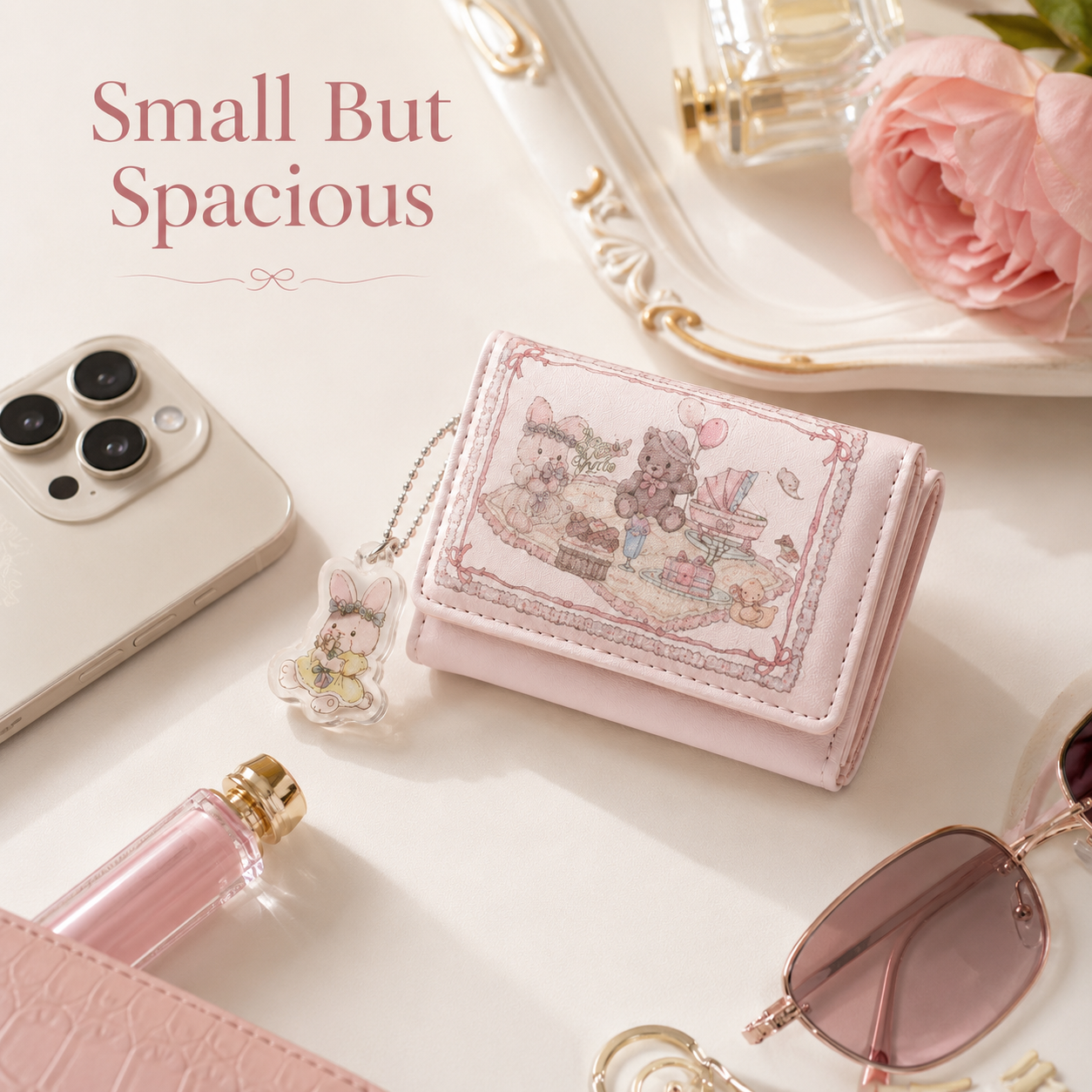Rosabelle Compact Spacious Wallet