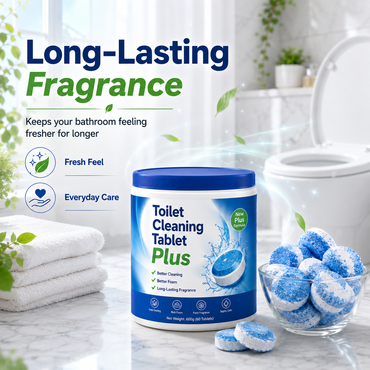 Toilet Cleaning Tablet PLUS