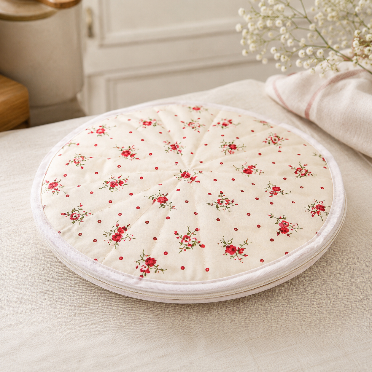 Premium Floral Roti Cover