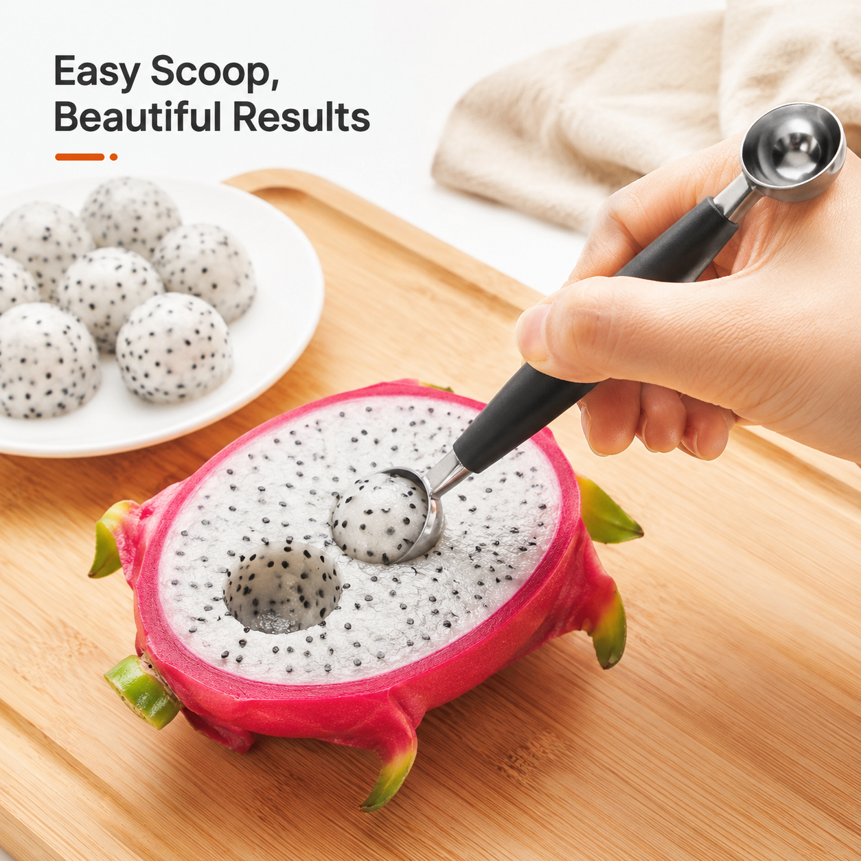 Dual-Ended Fruit Baller Scoop