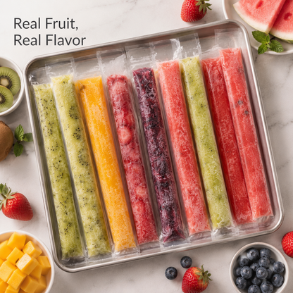 Reusable Nostalgic Ice Pop Maker Bag