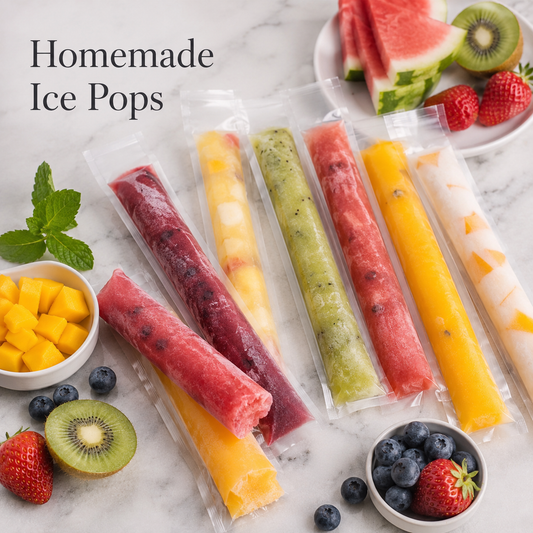 Reusable Nostalgic Ice Pop Maker Bag
