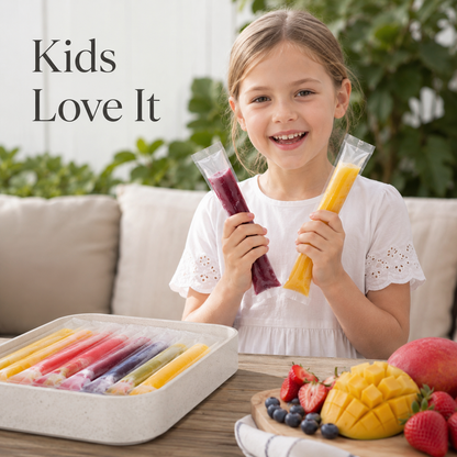 Reusable Nostalgic Ice Pop Maker Bag