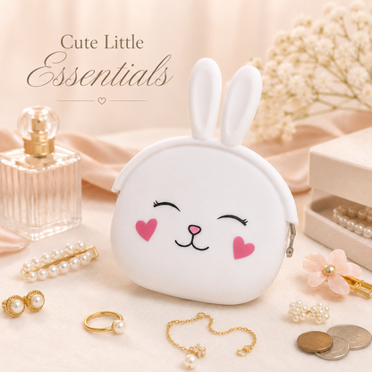 Mini Bunny Cute Accessory Pouch
