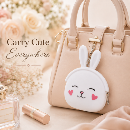 Mini Bunny Cute Accessory Pouch