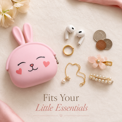 Mini Bunny Cute Accessory Pouch