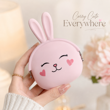Mini Bunny Cute Accessory Pouch