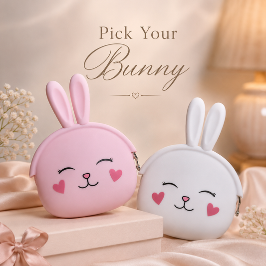 Mini Bunny Cute Accessory Pouch