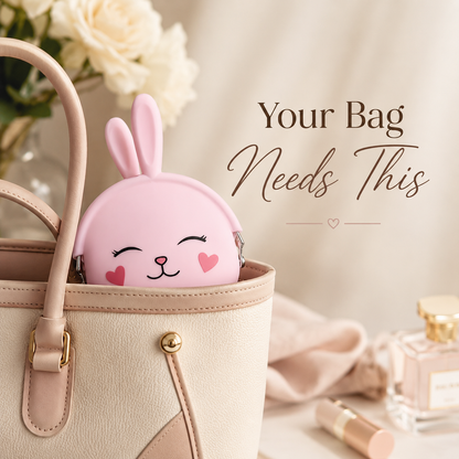 Mini Bunny Cute Accessory Pouch