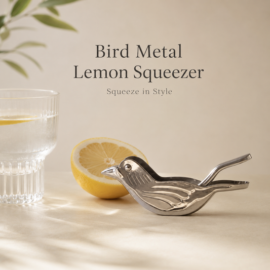 Sparrow Metal Lemon Squeezer