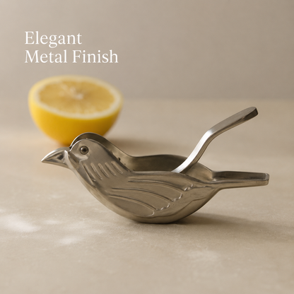 Sparrow Metal Lemon Squeezer