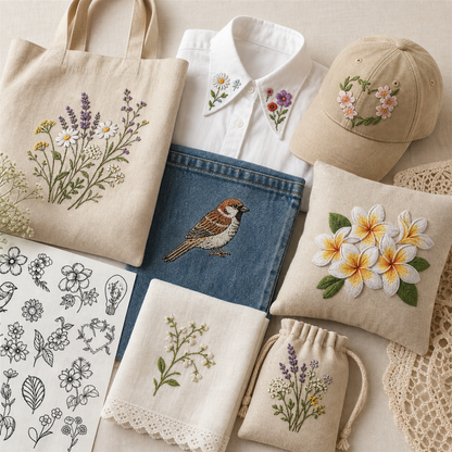 Stick & Stitch Embroidery Guide stickers ( Water Soluble )
