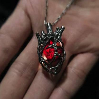 Mystic Anatomical Heart Pendant 💙🫀