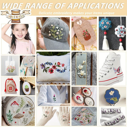 Stick & Stitch Embroidery Guide stickers ( Water Soluble )