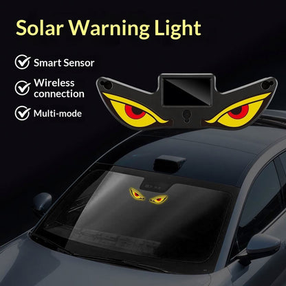 Solar Devil Eye Warning Light
