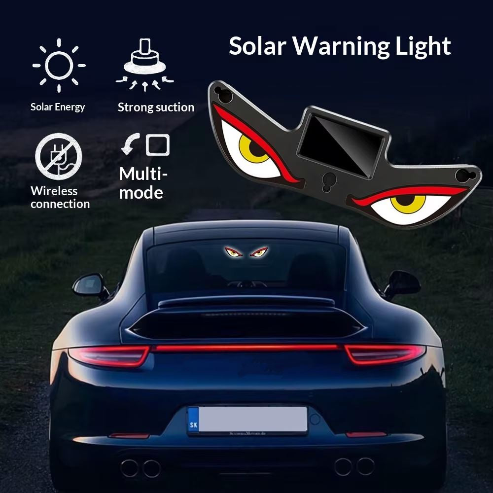 Solar Devil Eye Warning Light