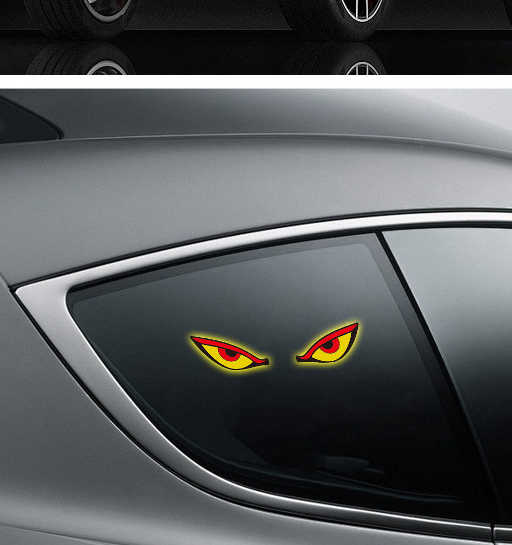 Solar Devil Eye Warning Light