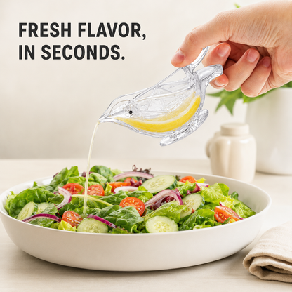 Crystal Sparrow Lemon Squeezer