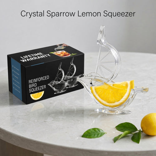 Crystal Sparrow Lemon Squeezer