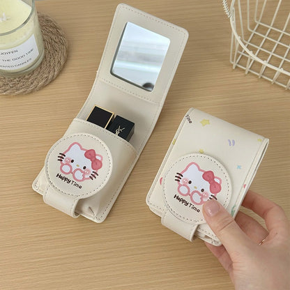 Beauty Touch-Up Mirror Pouch