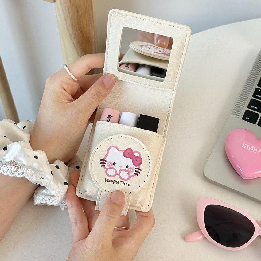 Beauty Touch-Up Mirror Pouch